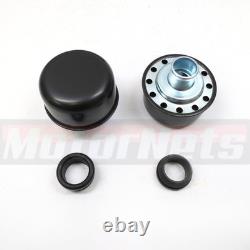 Small Block Chevy 383 Stroker Valve Cover Kit 1958-68 SBC 305 327 350 400 Black