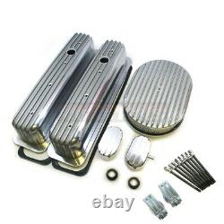 Small Block Chevy 87-UP Tall Aluminum Engine Dress Up Kit CenterBolt Valve cover