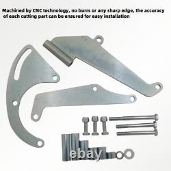 Small Block Chevy A/C Compressor Mounting Bracket Plate Compatible with A/C