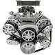 Small Block Chevy All Inclusive Sport Track Serpentine System SBC 350 400 March