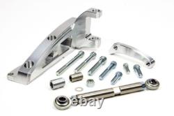 Small Block Chevy Alternator Bracket Passenger Side High Mount Outward Billet