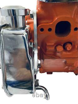 Small Block Chevy Alternator & Power steering Brackets Long Water Pump LWP SBC 2