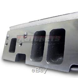 Small Block Chevy Aluminum Bare Cylinder Head Pair SBC 327 350 64CC/205CC