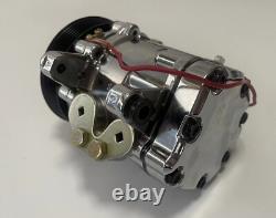 Small Block Chevy Aluminum Complete Serpentine Kit Front Drive System SBC350 SWP