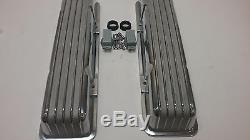 Small Block Chevy Aluminum Valve Covers + 15 Air Cleaner NO HOLES 305 327 350