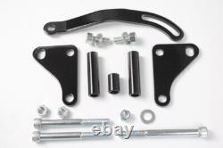 Small Block Chevy Black Saginaw Power Steering Pump & Bracket SBC 327 350 400