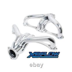Small Block Chevy Block Hugger Headers Exhaust Hot Ceramic Coated 350 383 400 V8