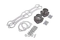 Small Block Chevy Block Hugger Headers Exhaust Hot Ceramic Coated 350 383 400 V8