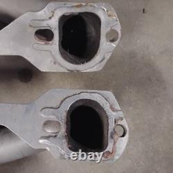 Small Block Chevy Blockhugger Plain Steel Exhaust Headers Sanderson SBC CC134-P