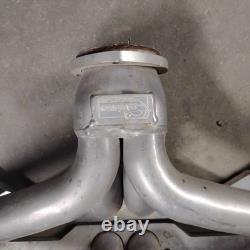 Small Block Chevy Blockhugger Plain Steel Exhaust Headers Sanderson SBC CC134-P