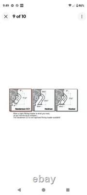 Small Block Chevy Blockhugger Plain Steel Exhaust Headers Sanderson SBC CC134-P