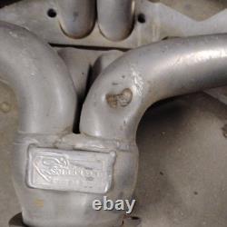 Small Block Chevy Blockhugger Plain Steel Exhaust Headers Sanderson SBC CC134-P