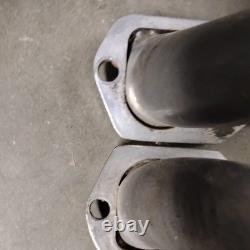 Small Block Chevy Blockhugger Plain Steel Exhaust Headers Sanderson SBC CC134-P