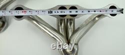 Small Block Chevy Ceramic Coated Hugger Headers Shorty Street Rod 350 400 SBC