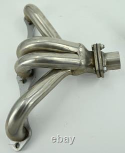 Small Block Chevy Ceramic Coated Hugger Headers Shorty Street Rod 350 400 SBC