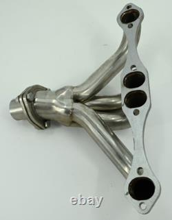 Small Block Chevy Ceramic Coated Hugger Headers Shorty Street Rod 350 400 SBC