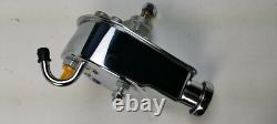 Small Block Chevy Chrome Power Steering Short Water Pump Alternator Compressor