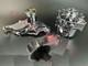 Small Block Chevy Chrome Short Water Pump Power Steering Pump 140 AMP Alternator