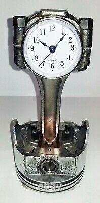 Small Block Chevy Custom Piston Clock Automotive Decor 1964 327 5.4 Liter