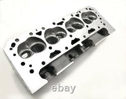 Small Block Chevy Cylinder Head Aluminum Bare Straight Plugs SB SBC 327 350 383