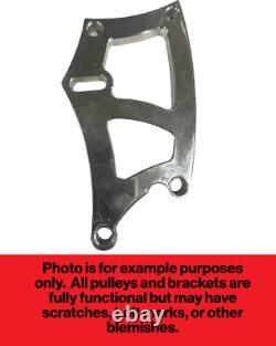 Small Block Chevy Driver's Side Alternator Bracket High Mount Short WP SBC 350