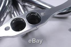Small Block Chevy Headers Tight Fit Block Hugger AHC Ceramic Coated