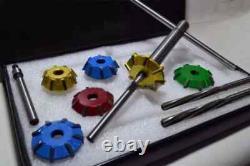Small Block Chevy Heads VALVE SEAT CUTTER KIT 3 ANGLE CUT CARBIDE TIPPED 1.940