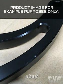 Small Block Chevy High Mount V-Belt System Black Short Water SBC 283 350 400 SWP