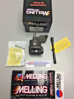 Small Block Chevy High Volume SHARK TOOTH Performance Oil Pump Melling 10551ST