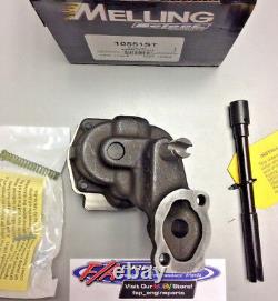 Small Block Chevy High Volume SHARK TOOTH Performance Oil Pump Melling 10551ST