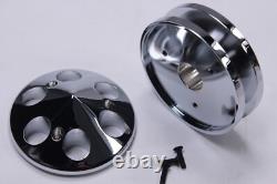 Small Block Chevy Long Water Pump Pulley + Power Steering Alternator Bracket Kit