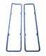 Small Block Chevy Molded Blue Silicone Valve Cover Gasket Pair 383 305 350 400