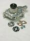 Small Block Chevy Polished Aluminum RIBBED Finned High Volume Short Water Pump