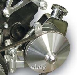 Small Block Chevy Power Steering Bracket Adjustable Saginaw Pump Cannister SBC