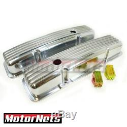 Small Block Chevy SBC 12 Air cleaner Aluminum Engine Dress Up Kit Valve cover