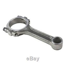 Small Block Chevy SBC 350 5140 Steel I-Beam Connecting Rods, 5.7 Inch, Press Pin