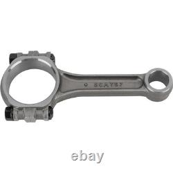 Small Block Chevy SBC 350 5140 Steel I-Beam Connecting Rods, 5.7 Inch, Press Pin