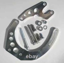 Small Block Chevy SBC 350 Serpentine Pulley Conversion Kit For Camel Hump Heads