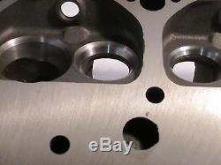 Small Block Chevy SBC Heads 441 76 CC 3932441 2.02 1.6.570 Lift Screw in Studs