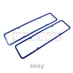 Small Block Chevy SBC Tall Polish Aluminum Fabricate Valve Cover Gasket Breather