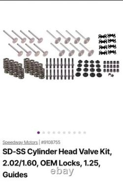 Small-Block Chevy SS Valvetrain Kit 2.02/1.60 Ships Free