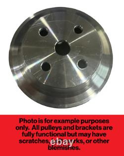 Small Block Chevy Serpentine Conversion New Steel Bracket Billet Pulley SBC 350