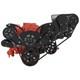 Small Block Chevy Serpentine Conversion PROCHARGER COMPATIBLE SBC 350 P1SC D1SC