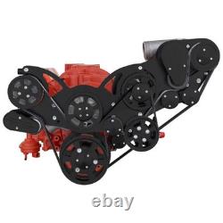 Small Block Chevy Serpentine Conversion PROCHARGER COMPATIBLE SBC 350 P1SC D1SC