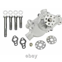 Small Block Chevy Short Race Water Pump and Bolt Kit