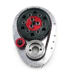 Small Block Chevy Standard Height Aluminum Timing Belt Drive System Adjustable