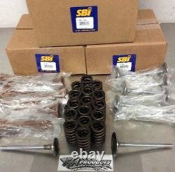 Small Block Chevy Stock Replacement 1.94 1.5 Valves and Springs SB International