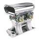 Small Block Chevy Street Tunnel Ram Kit, Polished Scoop
