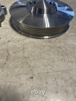 Small Block Chevy Style Track All inclusive Serpentine System SBC 350 383 6 Rib