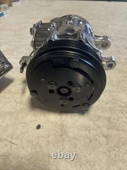 Small Block Chevy Style Track All inclusive Serpentine System SBC 350 383 6 Rib